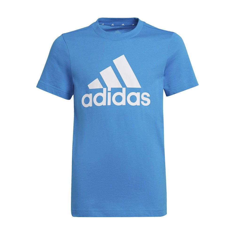 ADIDAS T-SHIRT LOGO BAMBINO Azzurro 3 ADIDAS T-SHIRT LOGO BAMBINO Azzurro