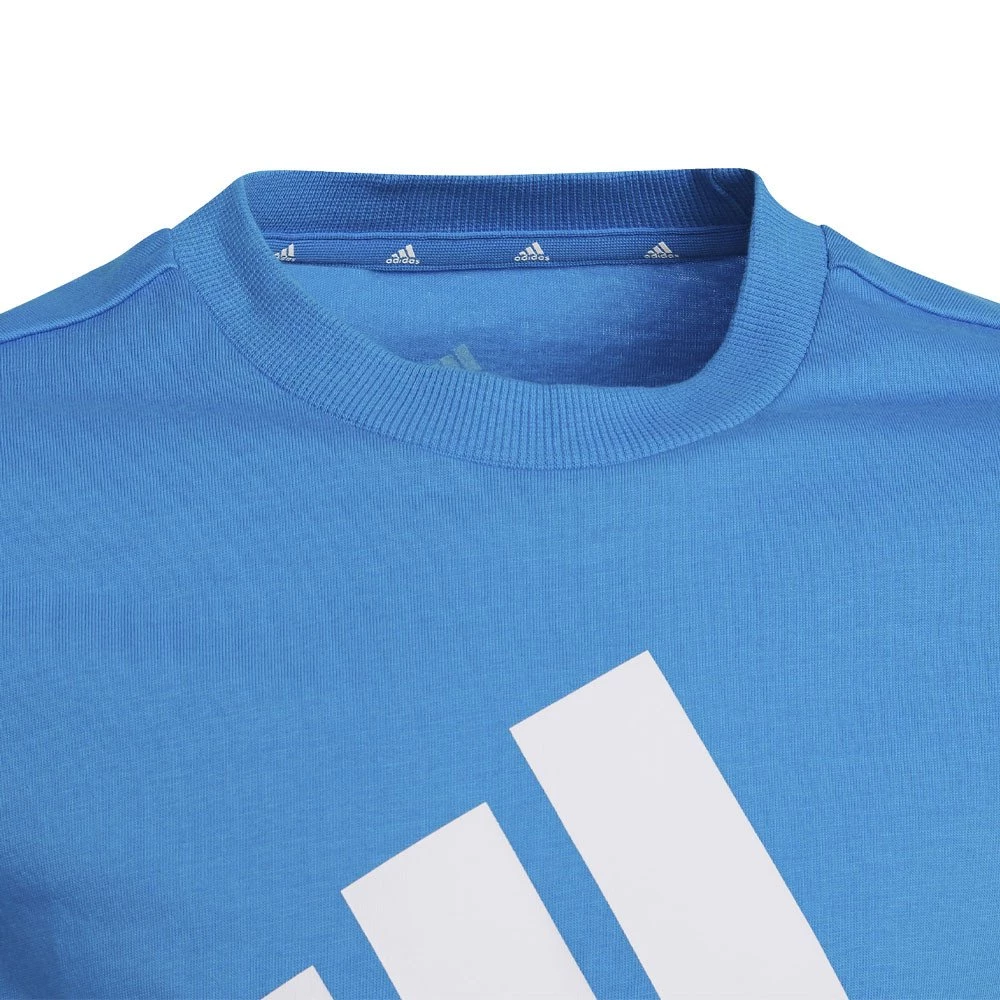 ADIDAS T-SHIRT LOGO BAMBINO Azzurro 5 ADIDAS T-SHIRT LOGO BAMBINO Azzurro - immagine 3