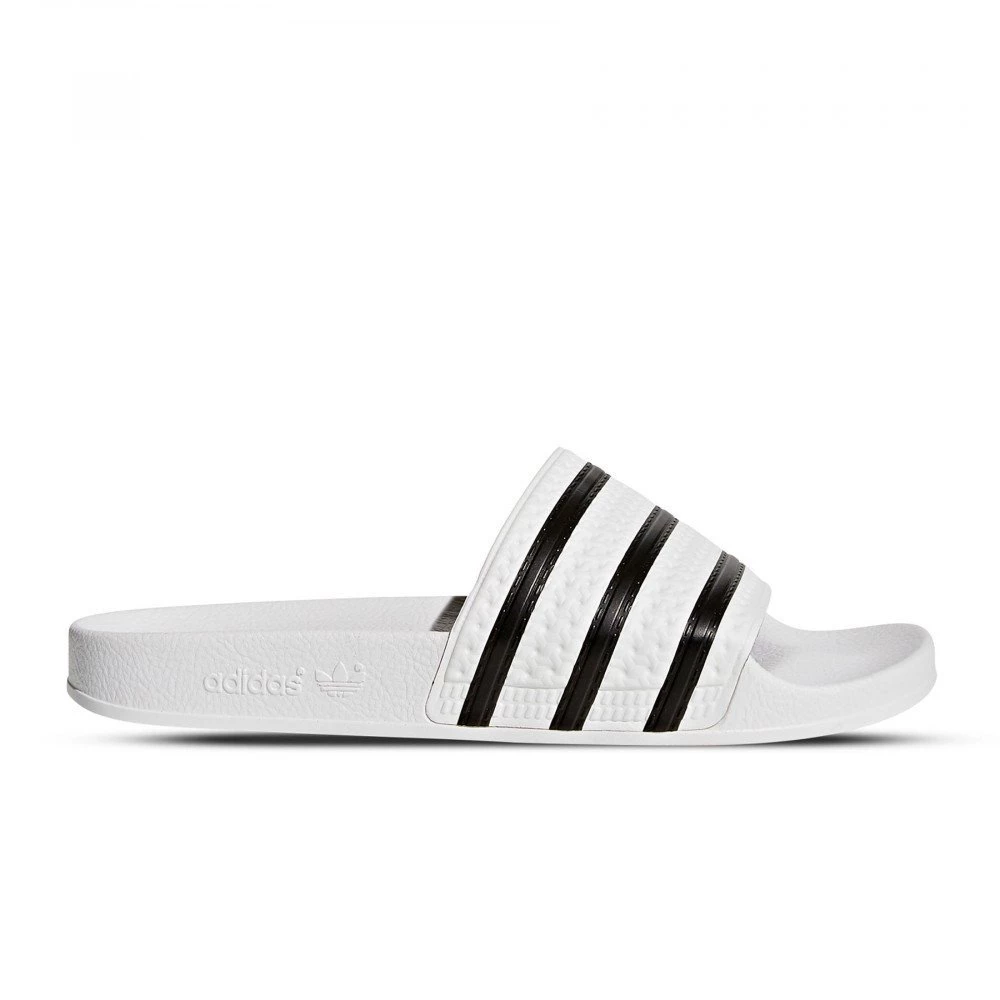 ADIDAS ORIGINALS Adilette White 3 ADIDAS ORIGINALS Adilette White