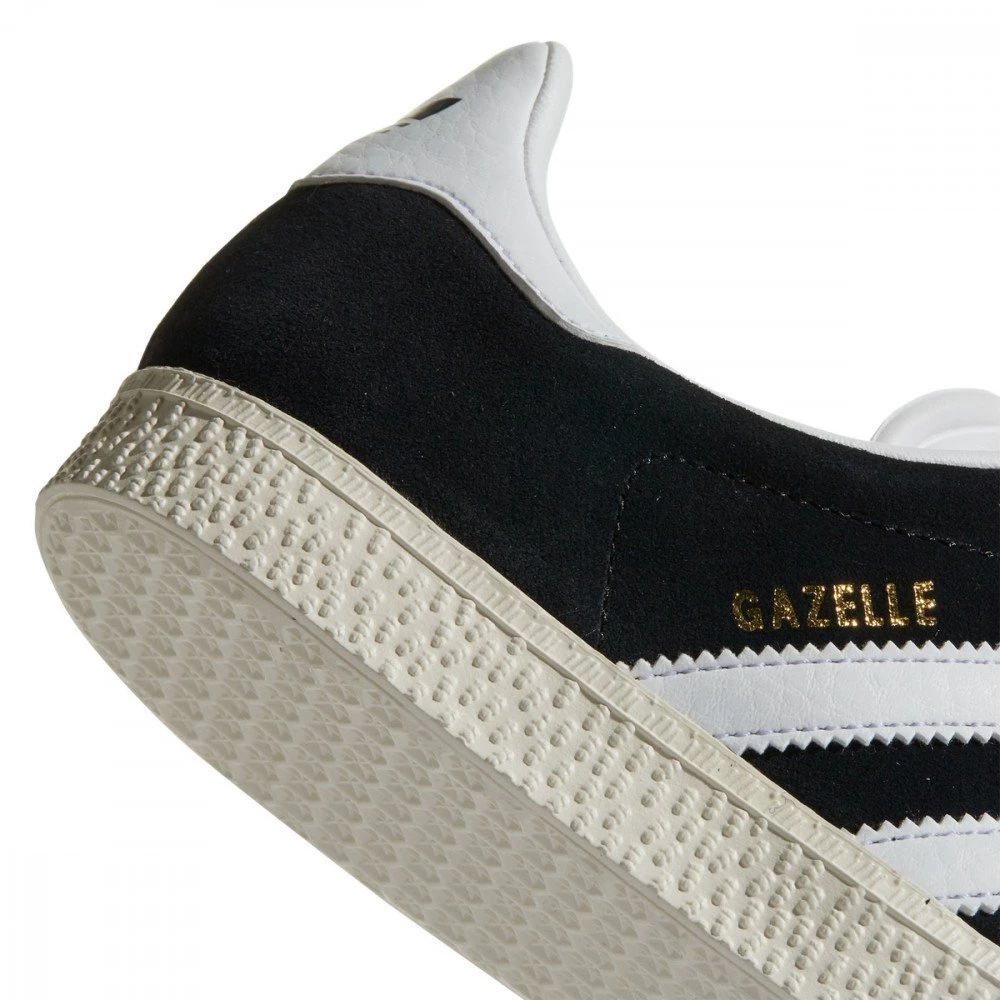 ADIDAS ORIGINALS GAZELLE BAMBINO Nero 6 ADIDAS ORIGINALS GAZELLE BAMBINO Nero - immagine 4