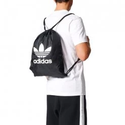 ADIDAS ORIGINALS GYMSACK TREFOIL Nero 10 ADIDAS ORIGINALS GYMSACK TREFOIL Nero -Strada Moda adidas originals bk6726 gymsack trefoil zaini per tutti i giorni 034203201 blk 3