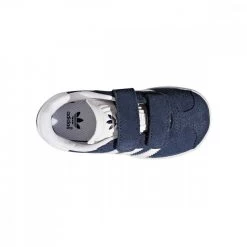 ADIDAS ORIGINALS GAZELLE VELCRO BABY Blu 10 ADIDAS ORIGINALS GAZELLE VELCRO BABY Blu -Strada Moda adidas originals cq3138 gazelle velcro baby tutte sneaker baby 036545101 navy 3