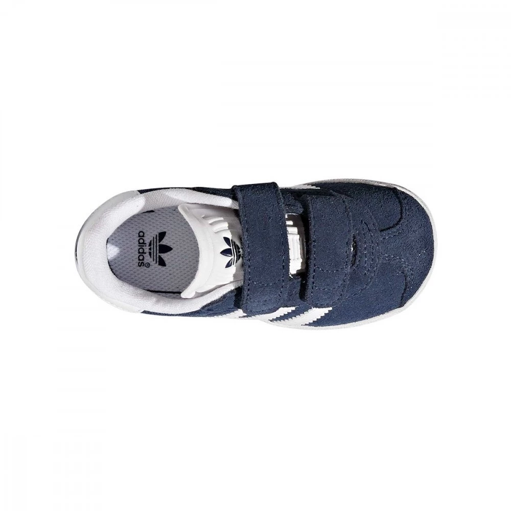 ADIDAS ORIGINALS GAZELLE VELCRO BABY Blu 5 ADIDAS ORIGINALS GAZELLE VELCRO BABY Blu - immagine 3