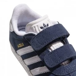 ADIDAS ORIGINALS GAZELLE VELCRO BABY Blu 12 ADIDAS ORIGINALS GAZELLE VELCRO BABY Blu -Strada Moda adidas originals cq3138 gazelle velcro baby tutte sneaker baby 036545101 navy 5