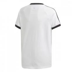 ADIDAS ORIGINALS T-SHIRT 3 STRIPES BAMBINO Bianco -Strada Moda adidas originals dv2901 t shirt 3 stripes bambino abbigliamento bambino 037814801 01 2
