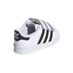 ADIDAS ORIGINALS SUPERSTAR VELCRO BABY Bianco -Strada Moda adidas originals ef4842 superstar velcro baby tutte sneaker baby 040881701 42 3