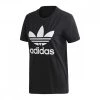 ADIDAS ORIGINALS T-SHIRT TREFOIL DONNA Nero 2 ADIDAS ORIGINALS T-SHIRT TREFOIL DONNA Nero -Strada Moda adidas originals fm3311 t shirt trefoil donna sport style donna 040096001 11 1