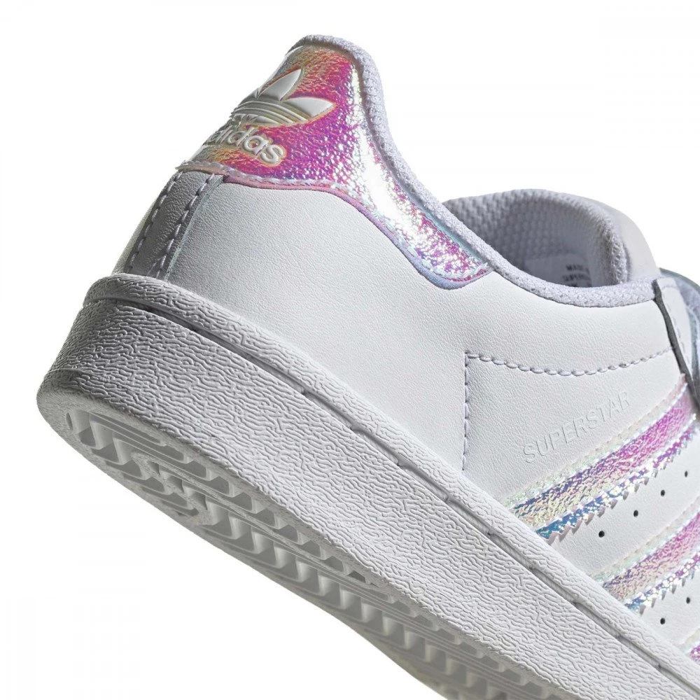 ADIDAS ORIGINALS SUPERSTAR VELCRO BAMBINA Bianco 7 ADIDAS ORIGINALS SUPERSTAR VELCRO BAMBINA Bianco - immagine 5