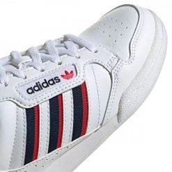 ADIDAS ORIGINALS CONTINENTAL 80 STRIPES BAMBINO Bianco -Strada Moda adidas originals fx6088 continental 80 stripes bambino tutte sneaker bambino 043060601 whna 3