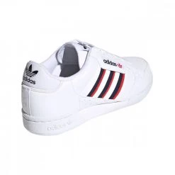 ADIDAS ORIGINALS CONTINENTAL 80 STRIPES BAMBINO Bianco -Strada Moda adidas originals fx6088 continental 80 stripes bambino tutte sneaker bambino 043060601 whna 4