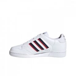 ADIDAS ORIGINALS CONTINENTAL 80 STRIPES BAMBINO Bianco -Strada Moda adidas originals fx6088 continental 80 stripes bambino tutte sneaker bambino 043060601 whna 6