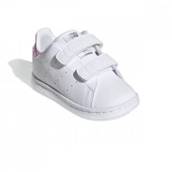 ADIDAS ORIGINALS STAN SMITH VELCRO BABY Bianco -Strada Moda adidas originals fx7537 stan smith cf i baby velcro tutte sneaker baby 042007801 37 4