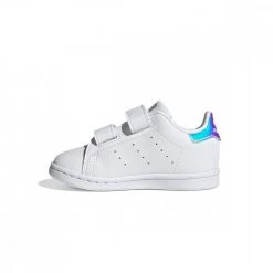 ADIDAS ORIGINALS STAN SMITH VELCRO BABY Bianco -Strada Moda adidas originals fx7537 stan smith cf i baby velcro tutte sneaker baby 042007801 37 6