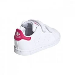ADIDAS ORIGINALS STAN SMITH VELCRO BABY Bianco -Strada Moda adidas originals fx7538 stan smith velcro bambina tutte sneaker baby 044150401 whpi 4
