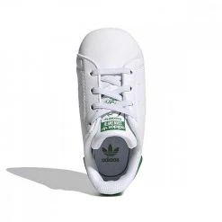 ADIDAS ORIGINALS STAN SMITH CRIB BABY Bianco -Strada Moda adidas originals fy7890 stan smith crib tutte sneaker baby 042008001 90 4