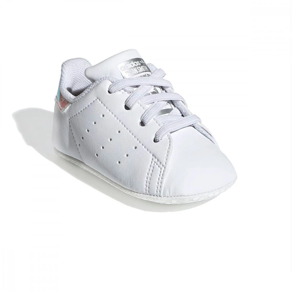 ADIDAS ORIGINALS STAN SMITH CRIB BABY Bianco 6 ADIDAS ORIGINALS STAN SMITH CRIB BABY Bianco - immagine 4