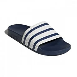 ADIDAS ORIGINALS Adilette Blu Bianche -Strada Moda adidas originals g16220 adilette blu bianche tutte ciabatte uomo 031183501 20 4