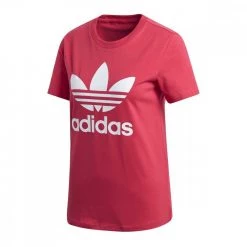 ADIDAS ORIGINALS T-SHIRT TREFOIL DONNA Rosa