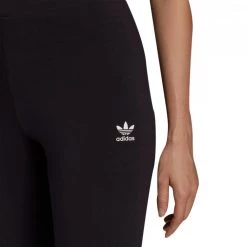 ADIDAS ORIGINALS LEGGINGS ESSENTIAL DONNA Nero -Strada Moda adidas originals h06625 leggings essential donna sport style donna 042962501 blk 4
