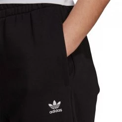 ADIDAS ORIGINALS PANTALONI ESSENTIAL DONNA Nero -Strada Moda adidas originals h06629 pantaloni essential felpati donna sport style donna 043605801 blk 4