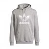 ADIDAS ORIGINALS FELPA CON CAPPUCCIO TREFOIL Grigio -Strada Moda adidas originals h06669 felpa c capp trefoil sport style uomo 043075901 grey 1