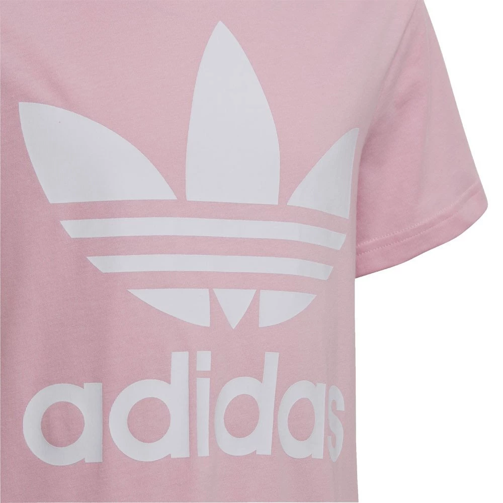 ADIDAS ORIGINALS T-SHIRT TREFOIL BAMBINA Rosa 4 ADIDAS ORIGINALS T-SHIRT TREFOIL BAMBINA Rosa - immagine 2