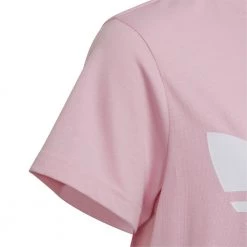 ADIDAS ORIGINALS T-SHIRT TREFOIL BAMBINA Rosa 8 ADIDAS ORIGINALS T-SHIRT TREFOIL BAMBINA Rosa -Strada Moda adidas originals hc9585 t shirt trefoil bambina abbigliamento bambino 044263201 pink 3