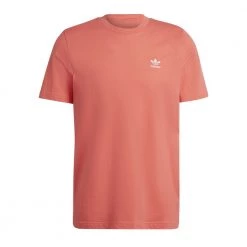 ADIDAS ORIGINALS T-SHIRT ESSENTIALS MINI LOGO Arancio