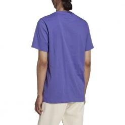 ADIDAS ORIGINALS T-SHIRT ESSENTIALS MINI LOGO Viola -Strada Moda adidas originals he9446 t shirt essential logo piccolo sport style uomo 044373401 purp 3
