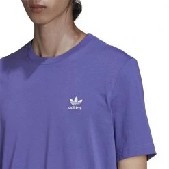 ADIDAS ORIGINALS T-SHIRT ESSENTIALS MINI LOGO Viola -Strada Moda adidas originals he9446 t shirt essential logo piccolo sport style uomo 044373401 purp 4