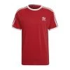 ADIDAS ORIGINALS T-SHIRT 3-STRIPES Rosso 2 ADIDAS ORIGINALS T-SHIRT 3-STRIPES Rosso -Strada Moda adidas originals he9547 t shirt 3 stripes sport style uomo 044373501 red 1