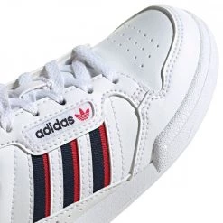 ADIDAS ORIGINALS CONTINENTAL 80 STRIPES BAMBINO Bianco -Strada Moda adidas originals s42611 continental 80 stripes bambino tutte sneaker bambino 043062101 whna 3