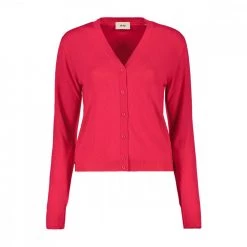 AKEP CARDIGAN IN VISCOSA DONNA Fucsia