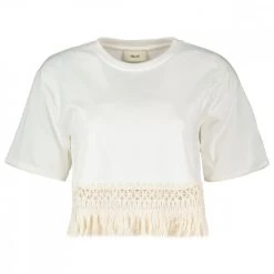 AKEP T-SHIRT CROPP FRANGE DONNA