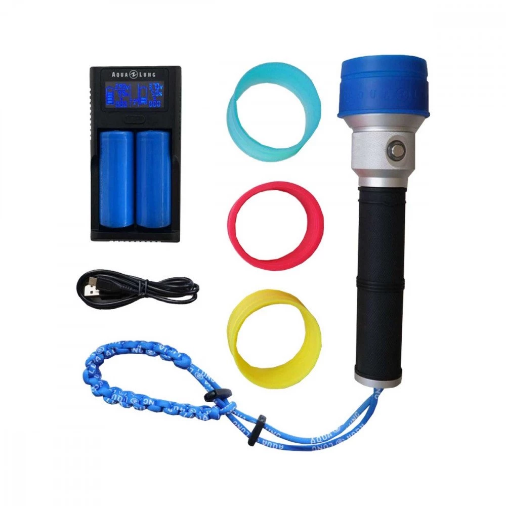 AQUA LUNG SEAFLARE PLUS LED DIVE LIGHT PACK 1800 LUMENS - immagine 2