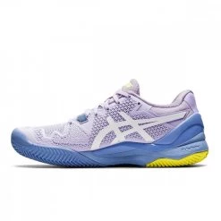 ASICS GEL-RESOLUTION 8 CLAY DONNA Viola -Strada Moda asics 1042a070 gel resolution 8 clay scarpe tennis donna 043995301 501 6