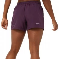 ASICS SHORT ICON 4in DONNA Viola -Strada Moda asics 2012b047 short icon 4in donna abbigliamento running donna 045631101 502 2