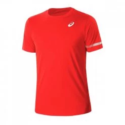 ASICS T-SHIRT COURT M Rosso