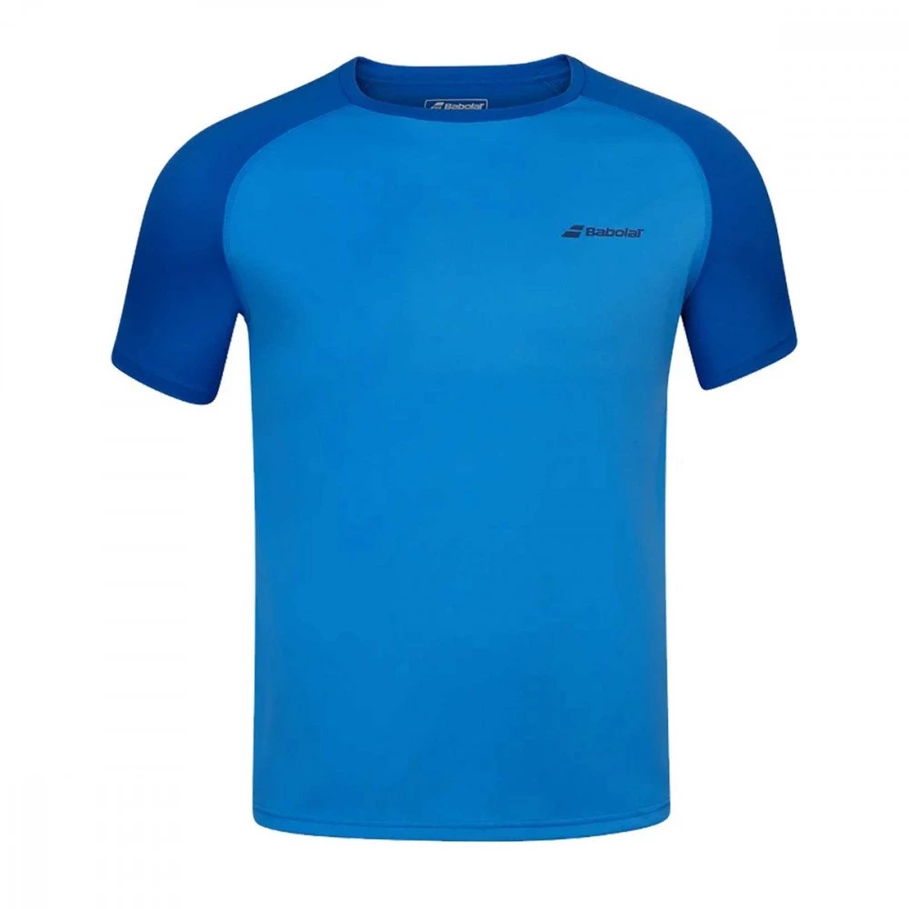 BABOLAT T-SHIRT PLAY CREW NECK Royal 3 BABOLAT T-SHIRT PLAY CREW NECK Royal