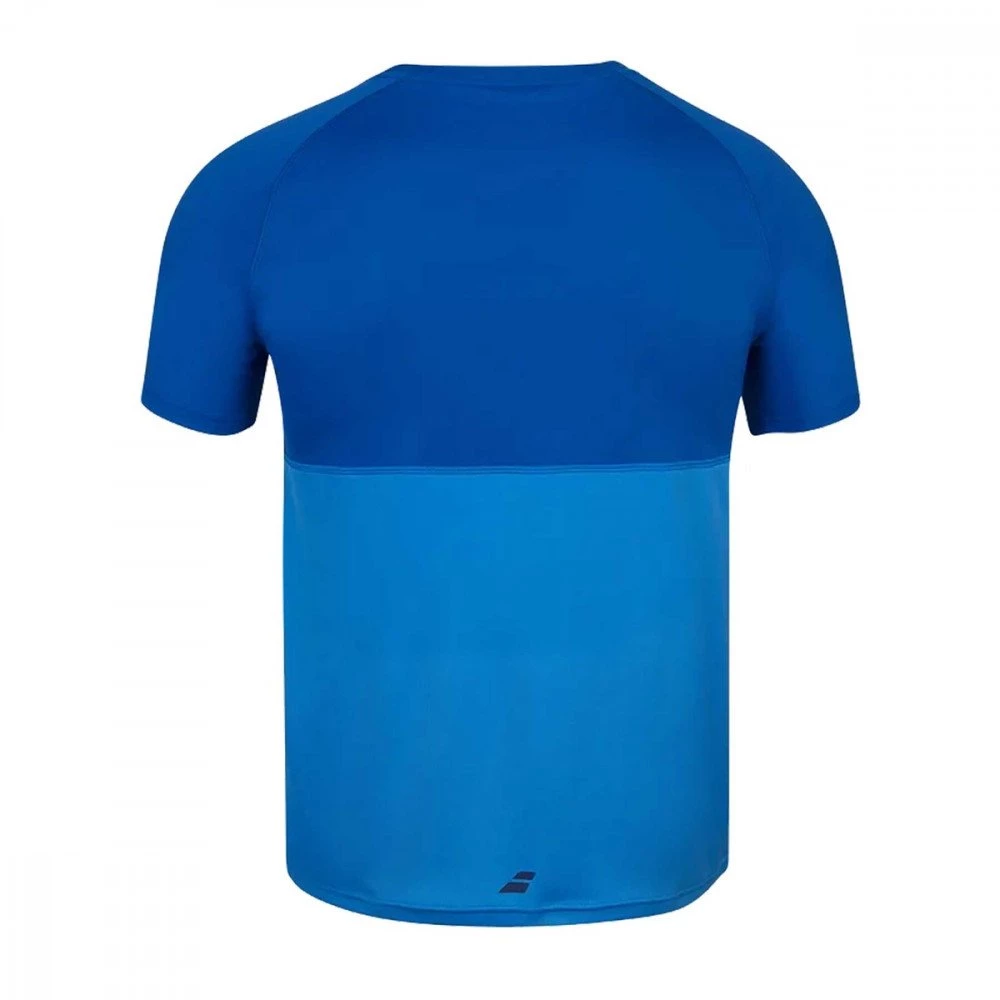 BABOLAT T-SHIRT PLAY CREW NECK Royal 4 BABOLAT T-SHIRT PLAY CREW NECK Royal - immagine 2