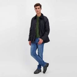 BARBOUR GIACCA ASHBY Blu -Strada Moda barbour mwx0339 giacca ashby giacconi uomo 041495701 ny92 6