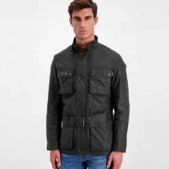 BARBOUR GIACCA FIELD BLACKWELL INTERNATIONAL Verde -Strada Moda barbour mwx0928 giacca field blackwell international giacconi uomo 041496201 sg51 4