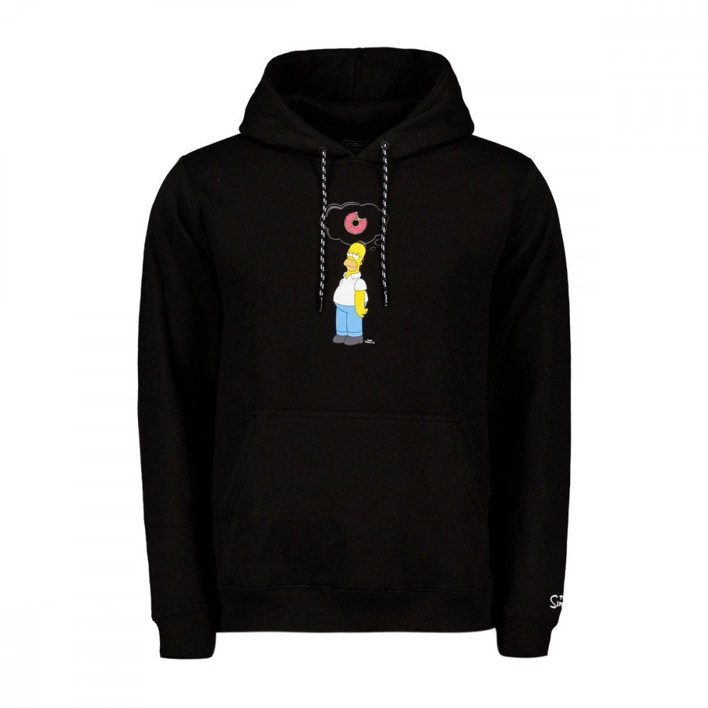 BILLABONG FELPA CON CAPPUCCIO SIMPSONS DONUT Nero 3 BILLABONG FELPA CON CAPPUCCIO SIMPSONS DONUT Nero