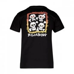 BILLABONG T-SHIRT FOUR SKULL BAMBINO Nero -Strada Moda billabong c2ss23 t shirt four skull bambino abbigliamento bambino 045248801 19 2
