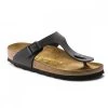 BIRKENSTOCK GIZEH NERE Nero -Strada Moda birkenstock 043691 gizeh nere tutti sandali uomo 019975001 blk 1