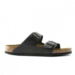 BIRKENSTOCK ARIZONA NERE Nero -Strada Moda birkenstock 051793 arizona nere tutti sandali uomo 031165501 blk 5