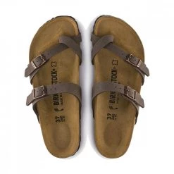 BIRKENSTOCK MAYARI Marrone -Strada Moda birkenstock 071061 mayari tutti sandali uomo 040760701 moka 3