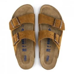 BIRKENSTOCK ARIZONA SUEDE MINK -Strada Moda birkenstock 1009527 arizona suede mink tutti sandali uomo 042588801 mink 3