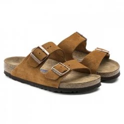 BIRKENSTOCK ARIZONA SUEDE MINK -Strada Moda birkenstock 1009527 arizona suede mink tutti sandali uomo 042588801 mink 4