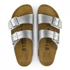 BIRKENSTOCK ARIZONA SILVER DONNA -Strada Moda birkenstock 1012283 arizona silver donna tutti sandali donna 044801901 silv 3